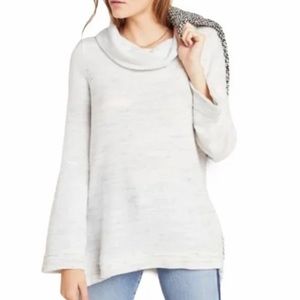 Maeve Cowl-Neck Sweater Top